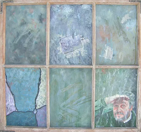 Jan Bembenista - self-portrait