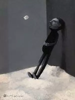 Krzysztof Iwin - self-portrait