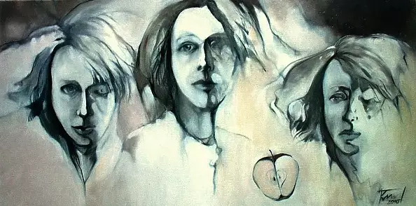 Katarzyna Makowska - self-portrait