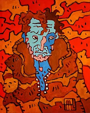 Krzysztof Mierzejewski - self-portrait