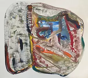 Lech Bider - self-portrait