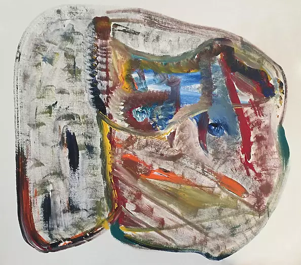 Lech Bider - self-portrait