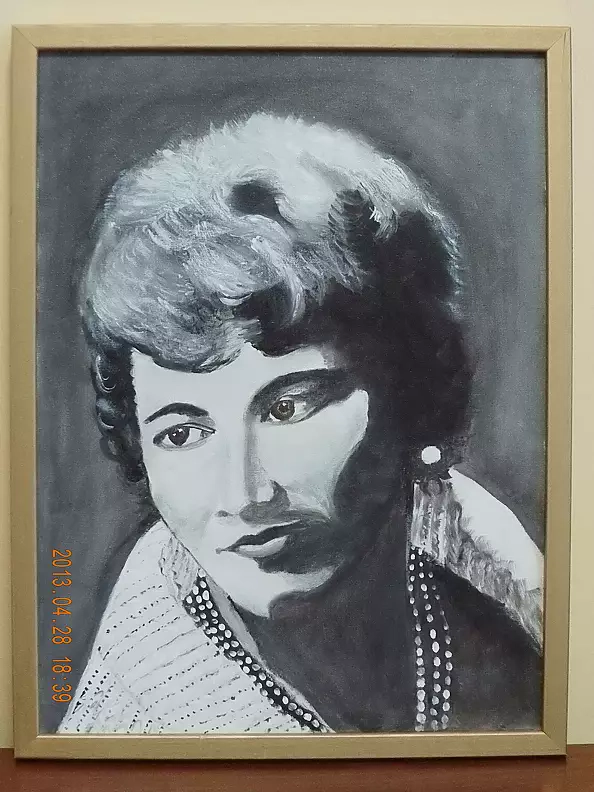 Marianna Wloka - Self-Portrait slightly younger