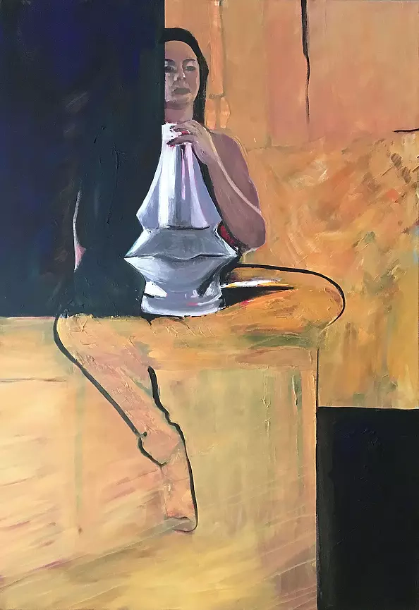 Kamila Sitak - Self-portrait with El Salvador