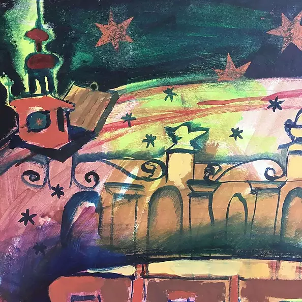 Rita Staszulonok - Autoportret z Sukiennicami