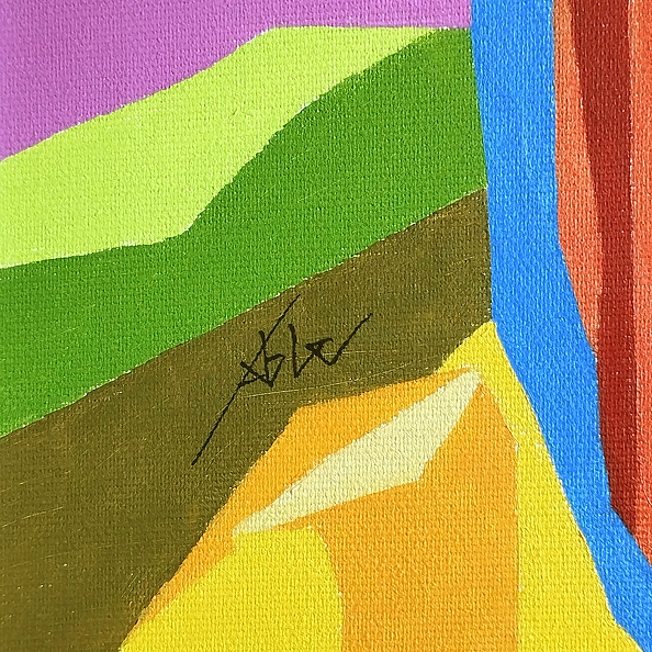 Maga Fabler - Self-Portrait with Lavender