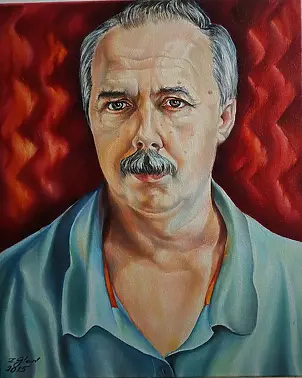 Zenon Gleń - autoportrait