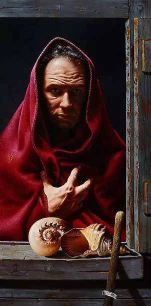 Aurelio Bruni - Autoritratto in veste di Apostolo