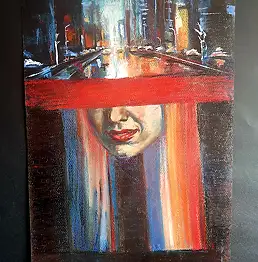 Barbara Kluczek, Autostrada myśli., Pastel - papier, 35 x 50