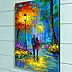 Olha Darchuk, Autumn Warmed by Love , Obraz olejny - płótno, 30 x 40