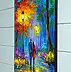 Olha Darchuk, Autumn Warmed by Love , Obraz olejny - płótno, 30 x 40