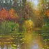 Henryk Radziszewski - Autumn on an old pond