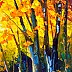 Olha Darchuk, Autumn for Two, Obraz olejny - płótno, 40 x 50