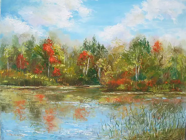 Maria Roszkowska - Mazury autumn