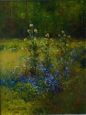 Henryk Radziszewski - Spring in the clearing