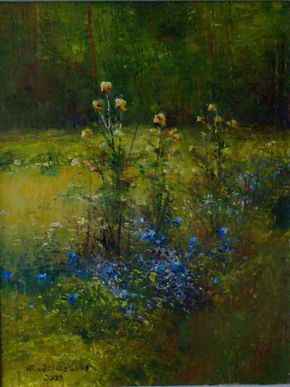 Henryk Radziszewski - Spring in the clearing