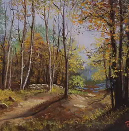 Angelo Timpanaro - Forest in the autumn