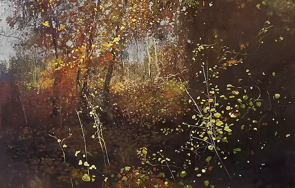 Danil Shurykin - Autumn park in Kyiv