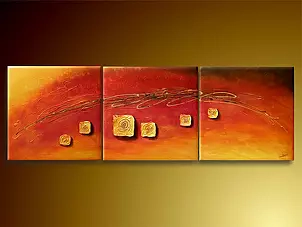 Ewa Gawlik - Surface of a lake in autumn