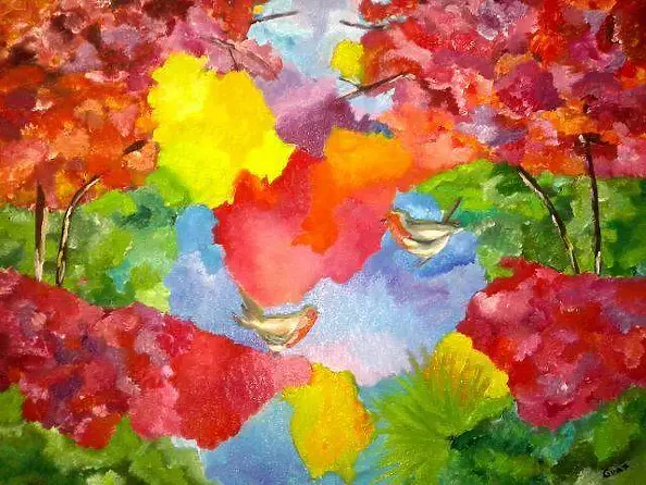 Grażyna Pindelska-Jarosz - "Avian euphoria"