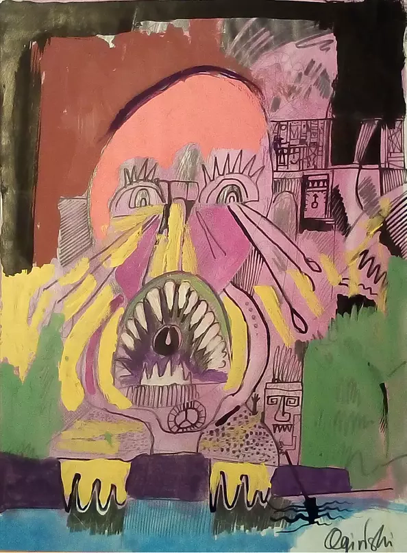 Michał Ogiński - Aztec mask