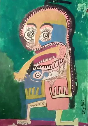 Michał Ogiński - Aztec gargoyle