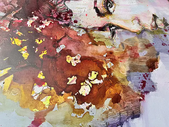 Sylwia Kalinowska, COLORFUL DREAMS, Acrylic painting - canvas, 100 x 100