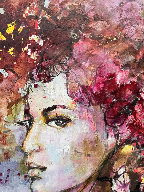 Sylwia Kalinowska, COLORFUL DREAMS, Acrylic painting - canvas, 100 x 100