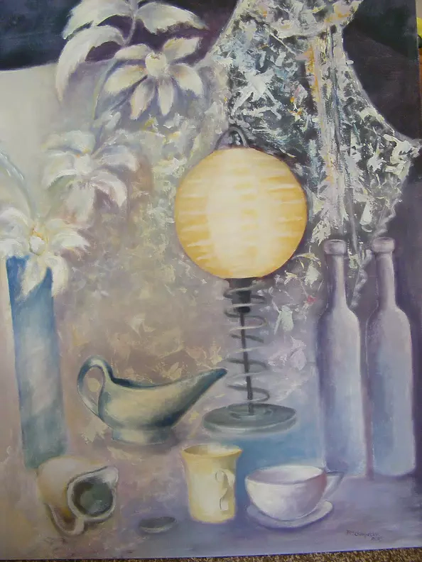 Bozena Chlopecka - WHITE LAMP