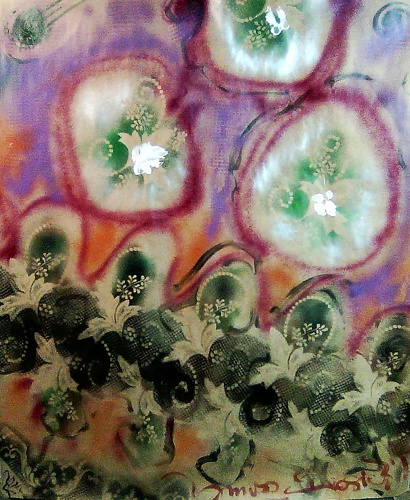 Janusz Wosiek - WHITE BUTTERFLIES ON THE RIVER OF BLACK MATTER (SEIKENOID)