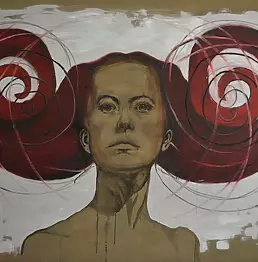 monika natalia mazur - WHITE RED -CORNUTI