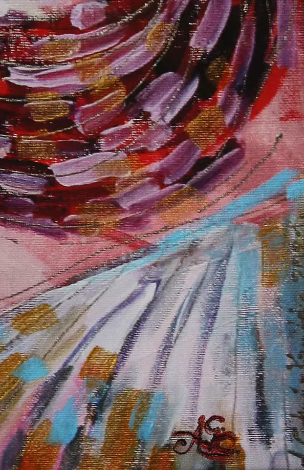 Agnieszka Cichoń - Kamińska - FLAMENCO NOIR YEUX FERMÉS