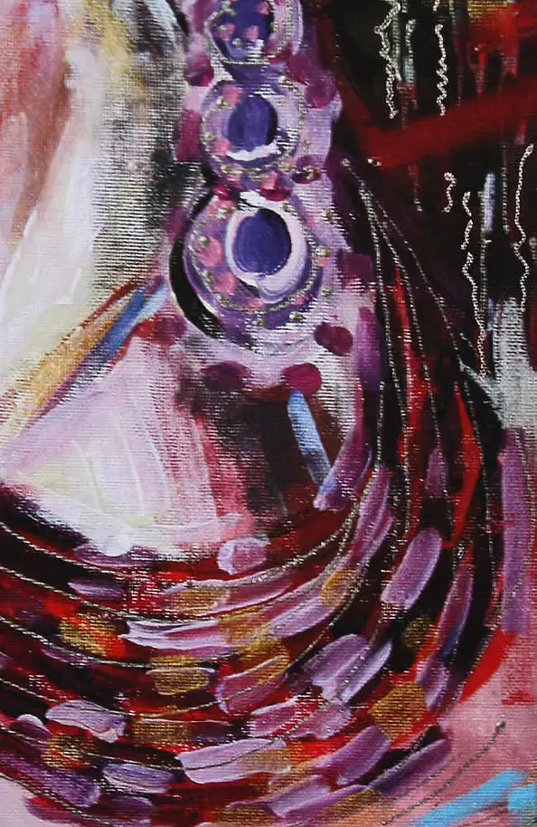 Agnieszka Cichoń - Kamińska - FLAMENCO NOIR YEUX FERMÉS