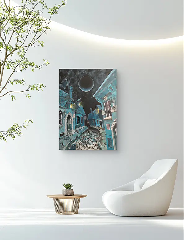 Dariusz Franciszek Różyc - ''BLUE MOON-DAY'' cykl ''Uliczki''