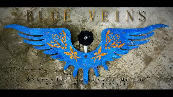 Agnieszka Metko - BLUE VEINS - "Infinity of Agnieszka Metko's Wings"