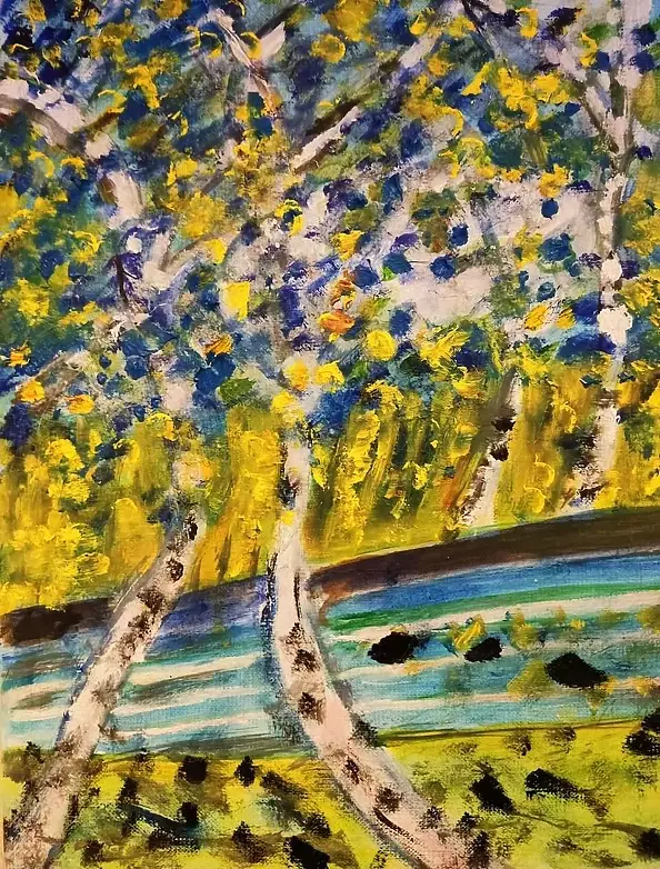 Beata Sachiko Kamoji - BIRCHES