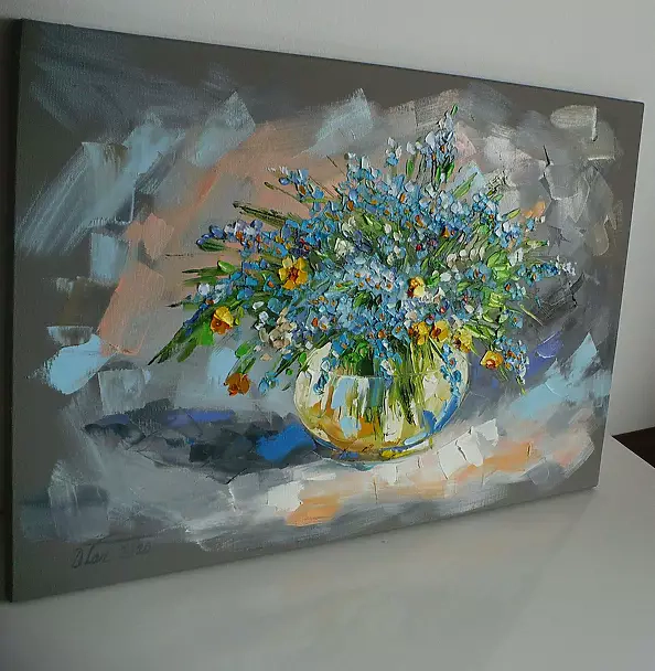 Dorota Łaz - BUKIET NIEZAPOMINAJEK