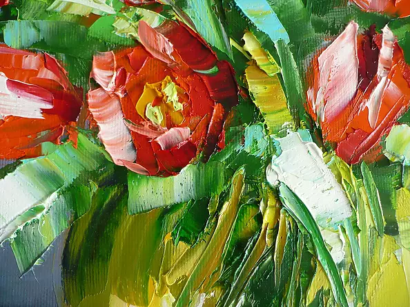 Dorota Łaz - BUKIET TULIPANÓW