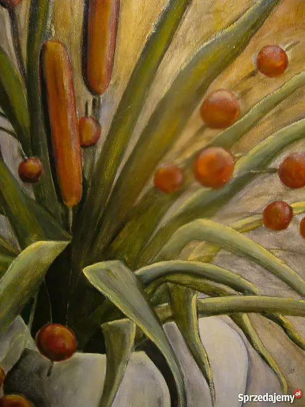 Małgorzata Grzechnik - BUKIET with BAGIEN 70x80 cm