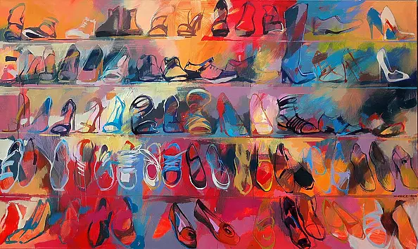 Jan Zwolicki - BUTY  [regał]