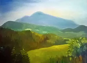 Katarzyna Suchoń - Paesaggio di Babia Góra