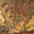 Eryk Maler, Baccanali, schizzo da Rubens, Quadro a olio - tela, 100 x 70