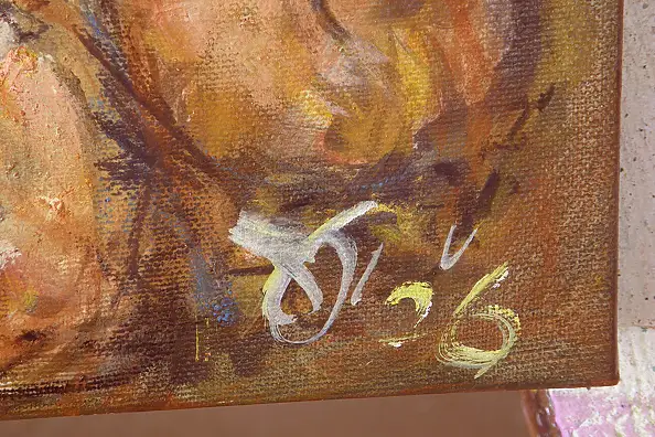 Eryk Maler, Baccanali, schizzo da Rubens, Quadro a olio - tela, 100 x 70