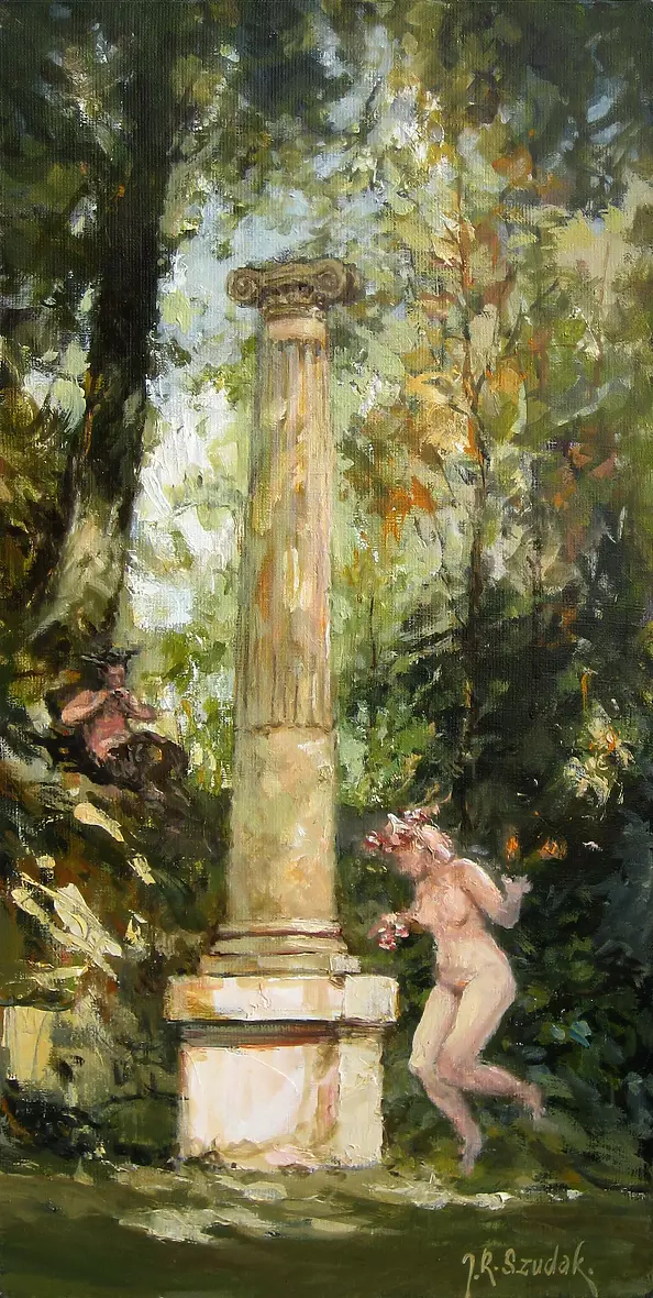 Jacek Szudak - Maenad in the garden