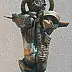 Krzysztof Plonka, Bacchus-Skulptur,  - andere, 50 x 60