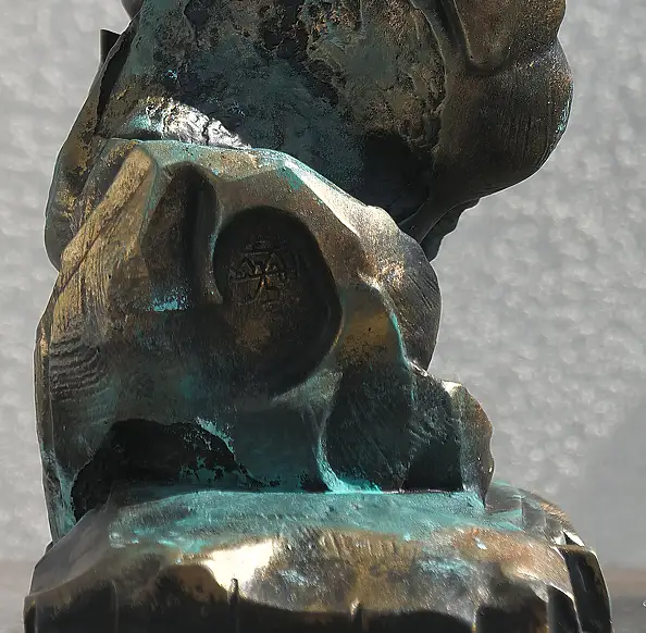 Krzysztof Plonka, Bacchus-Skulptur,  - andere, 50 x 60