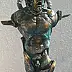Krzysztof Plonka, Bacchus-Skulptur,  - andere, 50 x 60