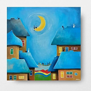 Paulina Lebida - A fairy-tale town of cats