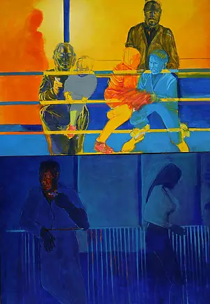 Tomasz Kalitko - balconies diptych