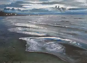 Andrzej Siewierski - Baltic night in Leba